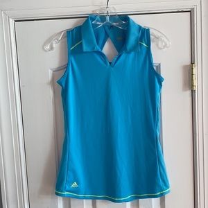Adidas Sleeveless Golf/Tennis Top Size L but fits as a small